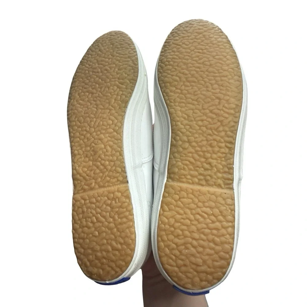 Keds Girls Champion Leather White‎ shoes size 4 1/2  w new in box